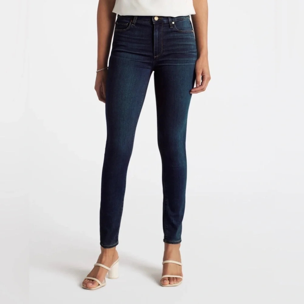 PAIGE Hoxton Ankle High Rise Classic Skinny Jean - Size 25